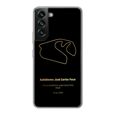 Produktbild von MuchoWow® Handyhülle Schutzhülle Hülle für Samsung Galaxy S22 Brasilien - F1 - Rennstrecke Silikon Softcase Handy Hülle - Mobiltelefonhülle