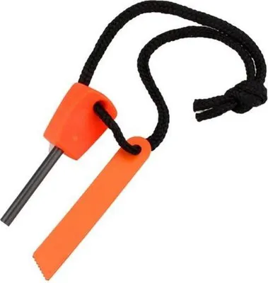 Produktbild von Go Go Gadget – Magnesiumstab – Survival – Feuerstarter – Notfallset – kompakt – Orange – 1 Stück