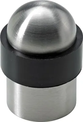 Produktbild von Hettich Türstopper 41,0 x 30/34,5 mm Edelstahl-Optik - 1 Stück