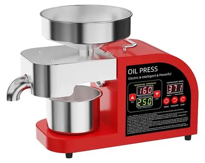 Produktbild von Automatische Ölpresse - B03S X6 - Kommerzielle kleine Schraubenpresse - Für Moringa Sonnenblumen Erdnuss Sesam - 220V EU-Stecker - Farbe X6