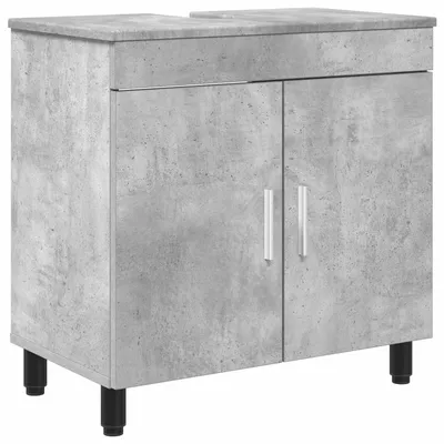 Immagine prodotto di Mobiletto da bagno Grigio Cemento 60 x 35 x 60 cm