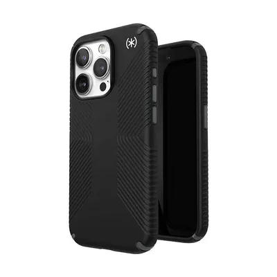 Image de Speck Presidio2 Grip MagSafe Apple iPhone 15 Pro (Noir/Gris ardoise/Blanc)