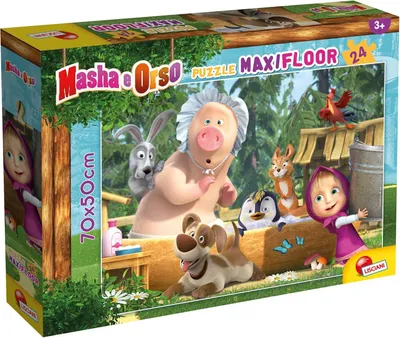 Obrázek produktu pro Masha Puzzle Maxifloor 24 Dobr Den!