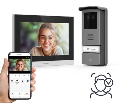 Produktbild von Kabelgebundenes Videotelefon mit Gesichtserkennung Thomson Smart Face - Thomson - 512278