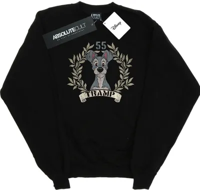 Produktbild von Disney - "Lady And The Tramp Tramp Since 55" Sweatshirt für Herren BI18228 (XXL) (Schwarz)