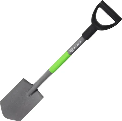 Image de Bêche de jardin - Pelle - Lame tranchante - Lame métallique - Longueur 84 cm - Poignée ergonomique
