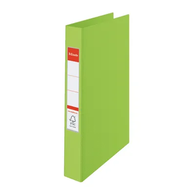 Zdjęcie produktu dla Segregator A4 25 mm zielony 4 ringi