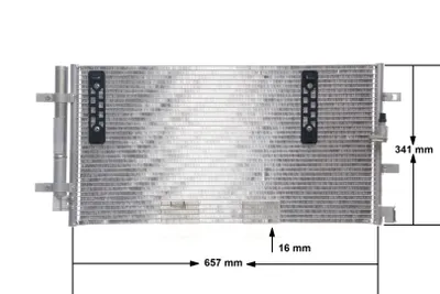 Produktbild von MAHLE AC 4 000S Kondensator Klimaanlage Klimakondensator für AUDI A6 Avant (4G5, 4GD, C7) +Trockner