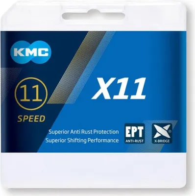 Zdjęcie produktu dla Łańcuch KMC X11 EPT 1/2" x 11/128", 118 ogniw