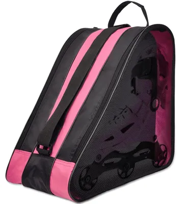 Produktbild von Leichte Schlittschuhtasche – verstellbarer Trageriemen – atmungsaktive Schlittschuhtasche – geeignet für Damen/Herren/Kinder – praktische Rucksacktasche – komfortables Design