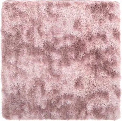 Produktbild von vidaXL Teppich Shaggy Hochflor NAVARRA Altrosa 200x200 cm Polyester
