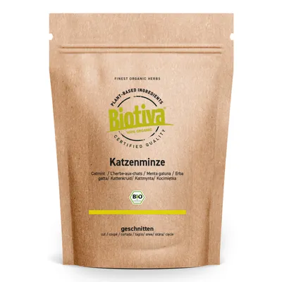 Image de Biotiva : cataire haché 100 g, issu de l'agriculture biologique