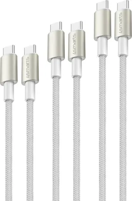Obrázek produktu pro 4smarts 540656, 3 m, USB C, USB C, USB 2.0, 0,48 Gbit/s, Bílá
