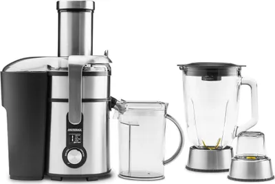 Obrázek produktu pro Gastroback Design Digital Pro, Odstředivý odšťavňovač, Černá, Nerezová ocel, Plynulý, 2 l, 1,25 l, 0,2 l