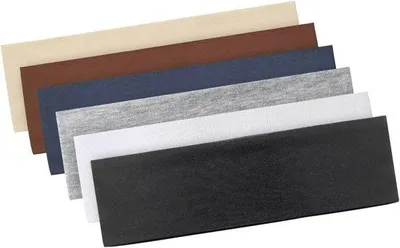 Produktbild von Famanu Haarband elastisch für Damen - Sommer Sport und Yoga - 6 Stück, Schwarz