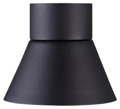 Immagine prodotto di Lampada da parete dimmerabile NORDLUX Kyklop Cone IP54, variante: Ø 156 x 222 mm, GU10, nero