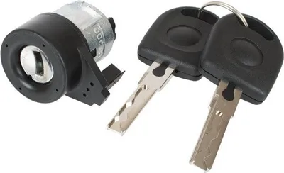 Produktbild von Zündschloss Zündung + 2x Schlüssel für VW Golf 4 Bora Beetle Passat B5 Polo 9N
