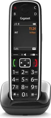 Produktbild von Gigaset E720 Schnurloses Telefon für ältere Menschen DECT Schwarzes Display 2.2" Große Tasten
