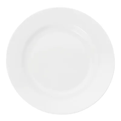 Produktbild von Teller, Melamin, Ø 20 cm, flach, verschiedene Farben wählbar : Teller, flach, Ø 20 cm, weiß, Melamin Variante: Teller, flach, Ø 20 cm, weiß