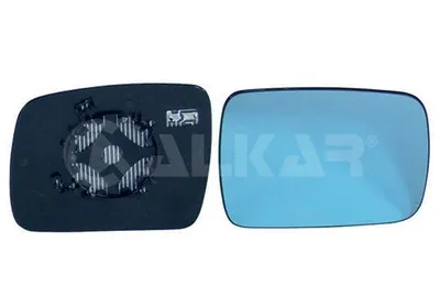 Produktbild von ALKAR Spiegelglas Außenspiegel Rechts für LAND ROVER Range Rover Sport (L320) Beheizbar Blau Getönt 6412045