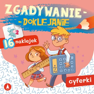 Zdjęcie produktu dla Cyferki Zgadywanie-doklejanie - Zeszyt Edukacyjny dla Dzieci