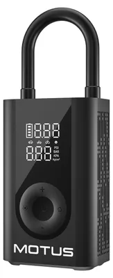 Immagine prodotto di Motus V2 Compressore a batteria 3 in 1 – pompa portatile con luce a LED e power bank per auto, biciclette, moto e monopattini elettrici