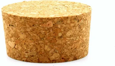 Produktbild von Natürlich Konischer Korken 54/50mm - Flaschenkorken, Korkstopfen, Korkdeckel