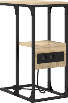 Produktbild von vidaXL Nachttisch Sonoma Eiche 41,5 x 26 x 60,5 cm Holzwerkstoff