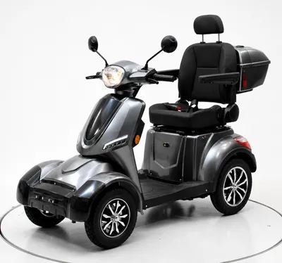 Produktbild von Seniorenmobil Mobility Scooter 1000W 60V 30AH 25km/h Elektromobil COC EEC Grau