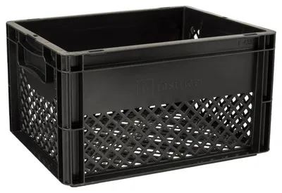 Produktbild von Fastrider Bicycle Crate 22l Korb Schwarz Schwarz One Size