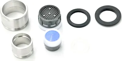 Produktbild von FRANKE 133.0253.228 Strahlregler Set M24 Durchmesser 22 und 16 mm für Armatur WELLFRESH / Luftsprudler / Mischdüse