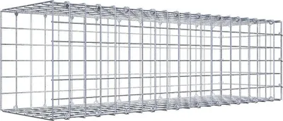 Produktbild von Anbaugabione Typ 2 100 cm x 30 cm x 30 cm (L x H x T), Maschenweite 5 cm x 5 cm, C-Ring