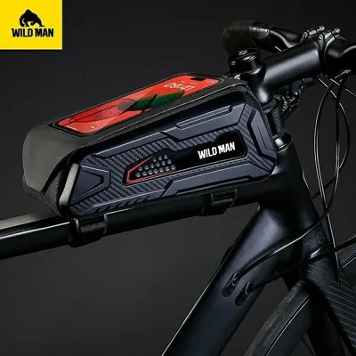 Produktbild von Wildman M90 Fahrradkoffer/-Halterung, Rahmentasche, Schwarz