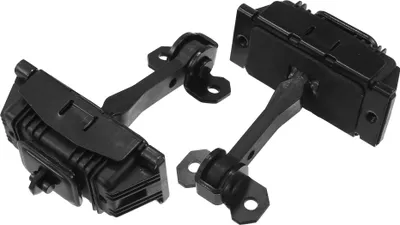 Produktbild von Türprüfband Montage, Türprüfband Stopper Halterung, für Mercedes Benz Vito W639 2003, Metall, Nr. A6397200216, Schwarz, 2 Stück