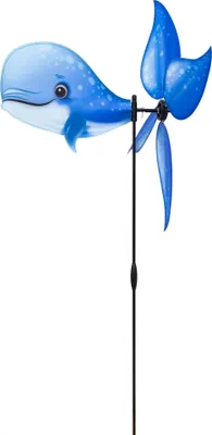 Produktbild von Windfänger HQ Blue Whale 100891 Blau 48 x 93 cm