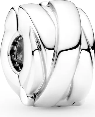 Produktbild von Pandora Polierte Bänder Clip Charm 799502C00 Anhänger