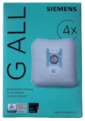 Produktbild von 3 x Siemens Staubbeutel VZ41FGALL 17003049 Ersatz von 17000816 576863 463510 469748 463511 467342