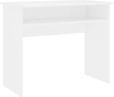 Produktbild von vidaXL Schreibtisch Weiß 90x50x74 cm Holzwerkstoff