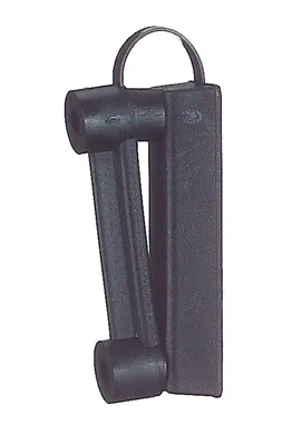 Produktbild von Breitband Blockisolator Isolatoren Weidezaun klein schwarz