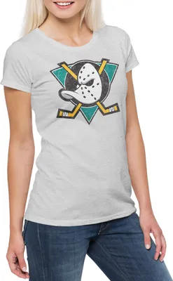 Produktbild von Urban Backwoods Ducks Hockey, Damen T-Shirt, Farbe: Hellgrau, Größe: XL