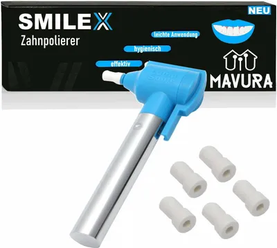 Produktbild von SMILEX Polerka do zębów Urządzenie do usuwania kamienia nazębnego Polerka przeciw przebarwieniom zębów