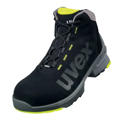 Produktbild von UVEX Sicherheitsstiefel uvex 1 8545 S2 ESD SRC DGUV W11 Gr. 44 schwarz/lime