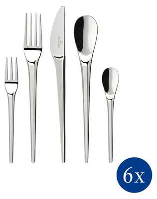 Zdjęcie produktu dla Villeroy&Boch - Komplet sztućców 30szt. NewMoon