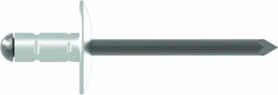 Produktbild von Blindniet PolyGrip® Nietschaft d x l 4 x 10 mm K12 Aluminium / Edelstahl 500 Stück