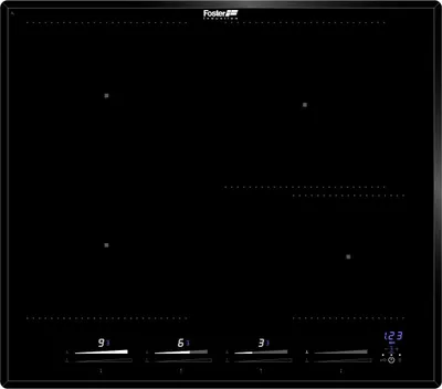 Immagine prodotto di Foster 7381646, Nero, Da incasso, 58 cm, Piano cottura a induzione con zone, VetroVetroceramica, 4 zone