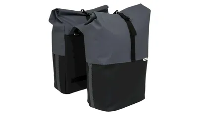 Produktbild von New Looxs Tasche Nyborg Double Double-Packtasche Grey/Black - viel Stauraum f...