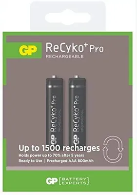 Productafbeelding van GP-batterijen, 820 mAh, AAA, 1,2V, oplaadbare batterijen, 820 mAh, 1,2 V, AAA