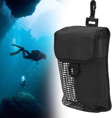 Productafbeelding van Duik Tas Lichtgewicht - Duikaccessoires - Slijtvast - Netzak - Draagbaar - Met Gesp - Duiktas