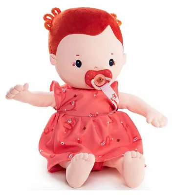 Image de Lilliputiens Rose poupon 36 cm en tissu