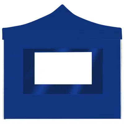 Image de vidaXL Tente de réception professionnelle Pliable avec parois Aluminium 2×2m Bleu